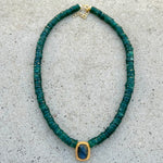 Emma Green Apatite & Labradorite Necklace