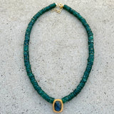 Emma Green Apatite & Labradorite Necklace