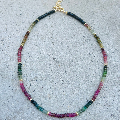 Caroline Tourmalines Beaded Necklace
