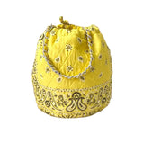 Yellow1 Bandana Bucket Bag