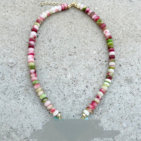 Jade Mix Claudia Necklace