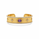 Lys Amethyst Bangle
