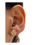 Pave Aish Cheli Stud Earring