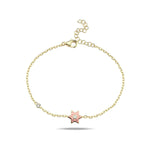 Enamel Magen David Bracelet