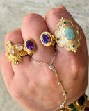 Elaris Amazonite Adjustable Ring