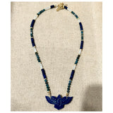 Lapis Phoenix Assorted Gems Necklace