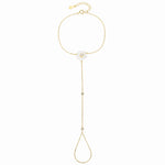 MOP Flower Handbracelet