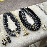 Castle Black Onyx Necklace