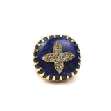 PREORDER - Blue Alba Adjustable Ring