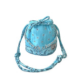 Sky Blue Mini Bucket Bag