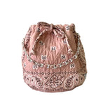 Eggshell Bandana Bucket Bag