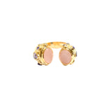 Pink Chalcedony Ravi Ring