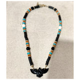 Black Onyx Phoenix Necklace