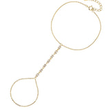 7 Pulsera de mano marquesa pequeña 