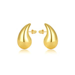 Small Gold Gina Stud Earrings