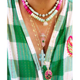 Castle Rose Quartz Necklace