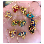 Mini Gem Eye Earring