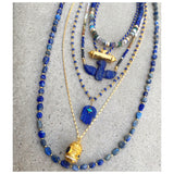 Lapis Nina Beaded Necklace