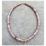 Taylor Beige Opal Necklace