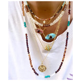 Bindi Tiny Gem Eye Necklace