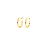 Click on 1cm Hoop Earrings