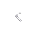 Safety Pin Piercing Stud Earring