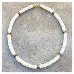 Juliet Moonstone & Pyrite Beaded Necklace