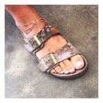 Draped Footbracelet