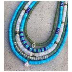 Juliet Moonstone & Pyrite Beaded Necklace