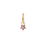 Dangling Star Constellation Hoop