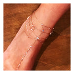 Draped Footbracelet