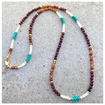 Color Block Navajo Necklace