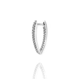 Small Pave Vicky Earring