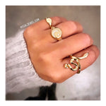 Starburst Small Signet Ring