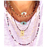 Bindi Medium Gem Eye Necklaceb