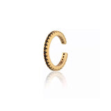 Large Pave Eternity Ear Cuff