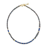 Collar Leo Zafiros y Labradorita RT Mazal