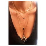 Rectangular Links Chain Necklace